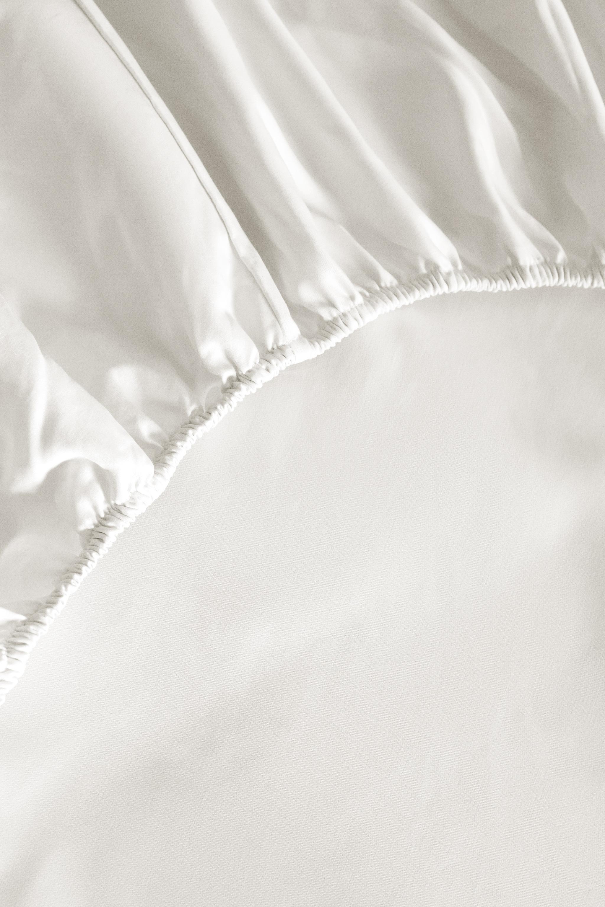 DRAP-HOUSSE SATIN | 40 CM DE HAUT (1000 FILS)